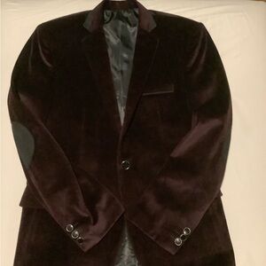 United Colors Of Benetton Velvet Blazer